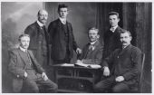1910 - Personeel van de firma P.W. van de Lisdonk en Co